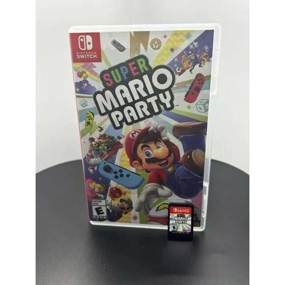 Nintendo Switch Game - Super Mario Party Physical Game Cartridge original Box - Picture 3 of 6